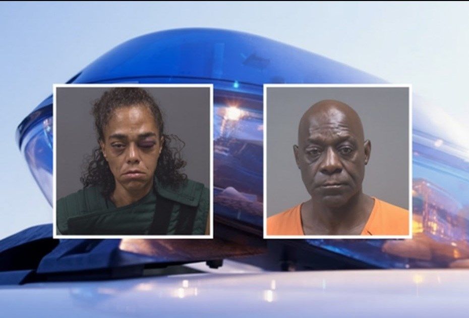 Mildred Woods (L) Terrance Jeffries (R)