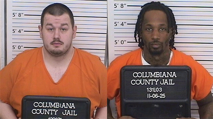 Travis Kidder (L); Curtis Holland (R)