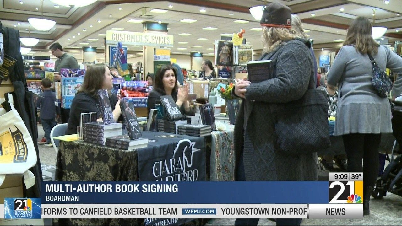 Multi-author book signing