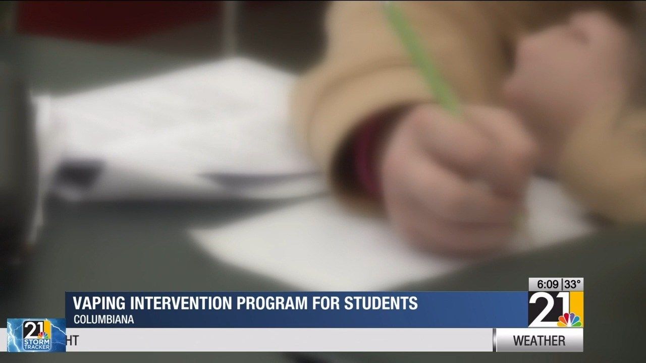 Vaping intervention program for students