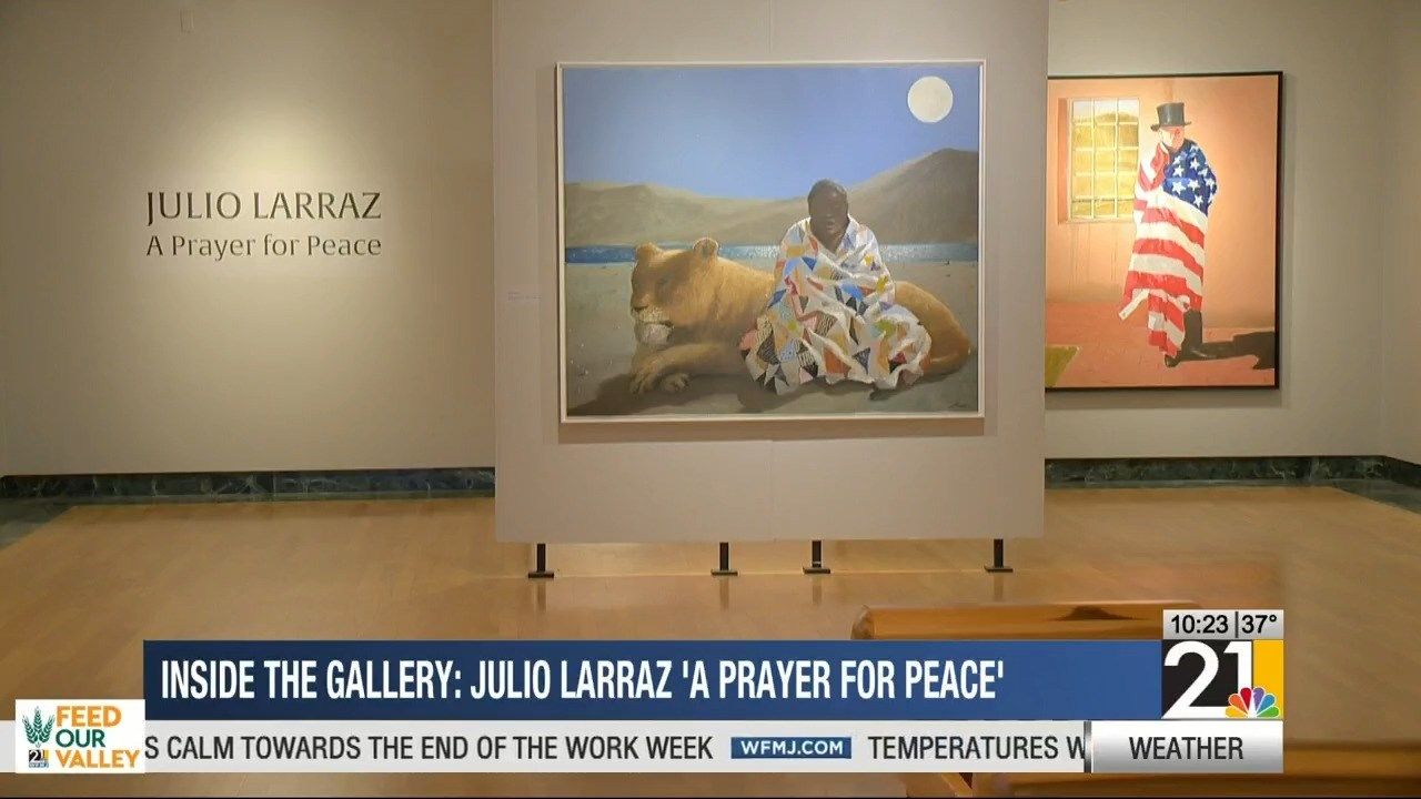 Inside the Gallery: Julio Larraz 'A Prayer for Peace'