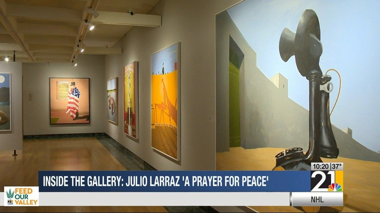 Inside the Gallery: Julio Larraz 'A Prayer for Peace'
