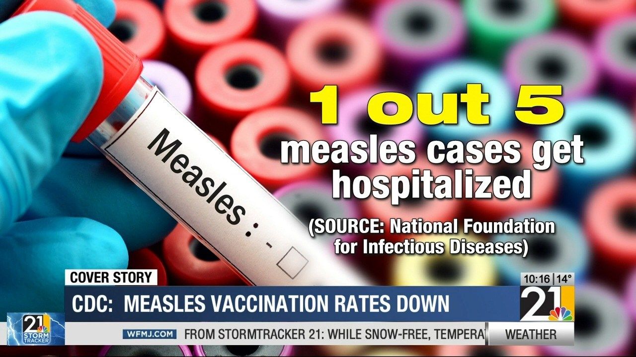 COVER STORY: Measles vaccination rates down