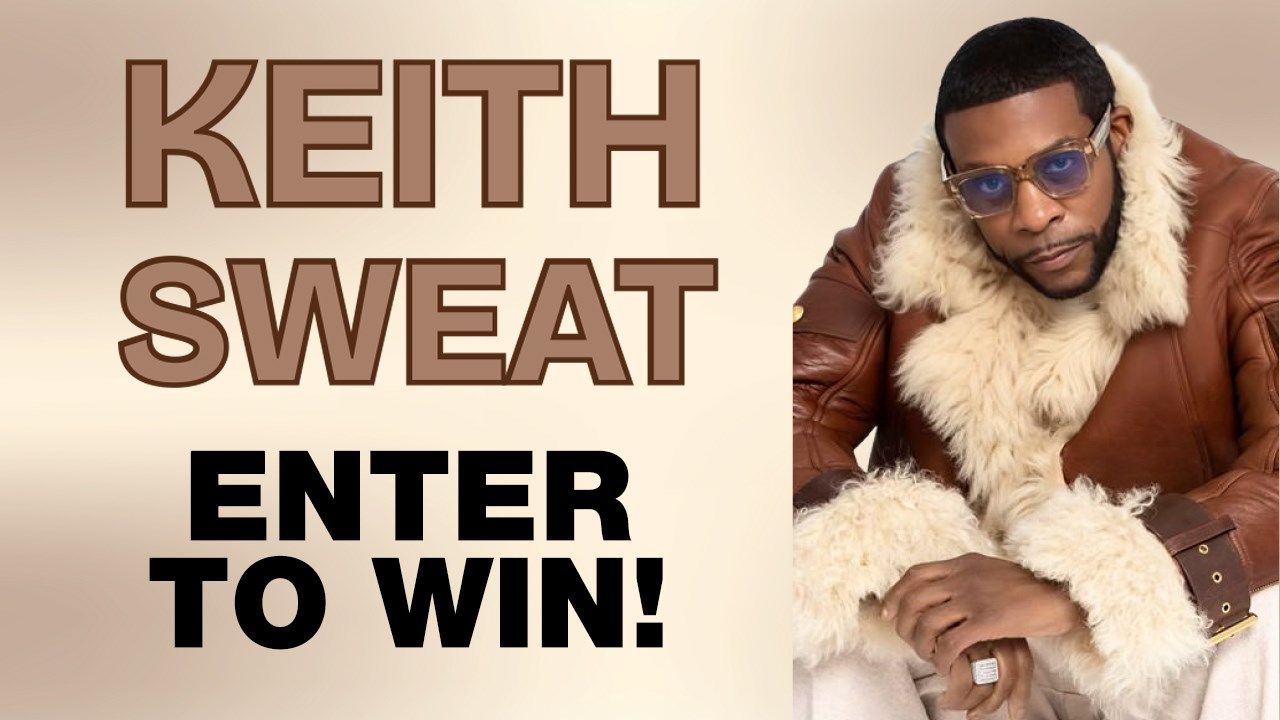 Win tickets to see Keith Sweat at Powers Auditorium
