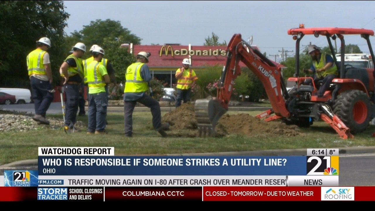 Watchdog Report: Who is responsible if someone strikes a utility line?