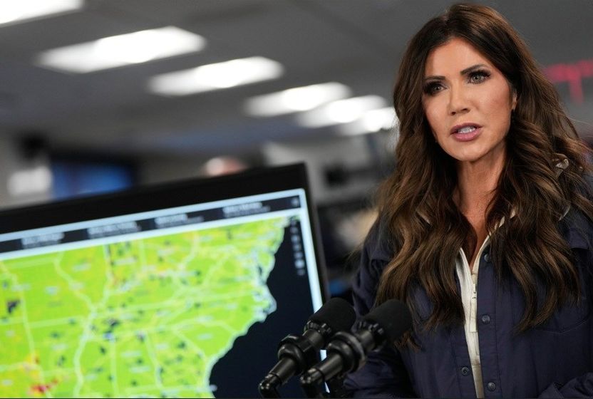 Homeland Security Secretary Kristi Noem