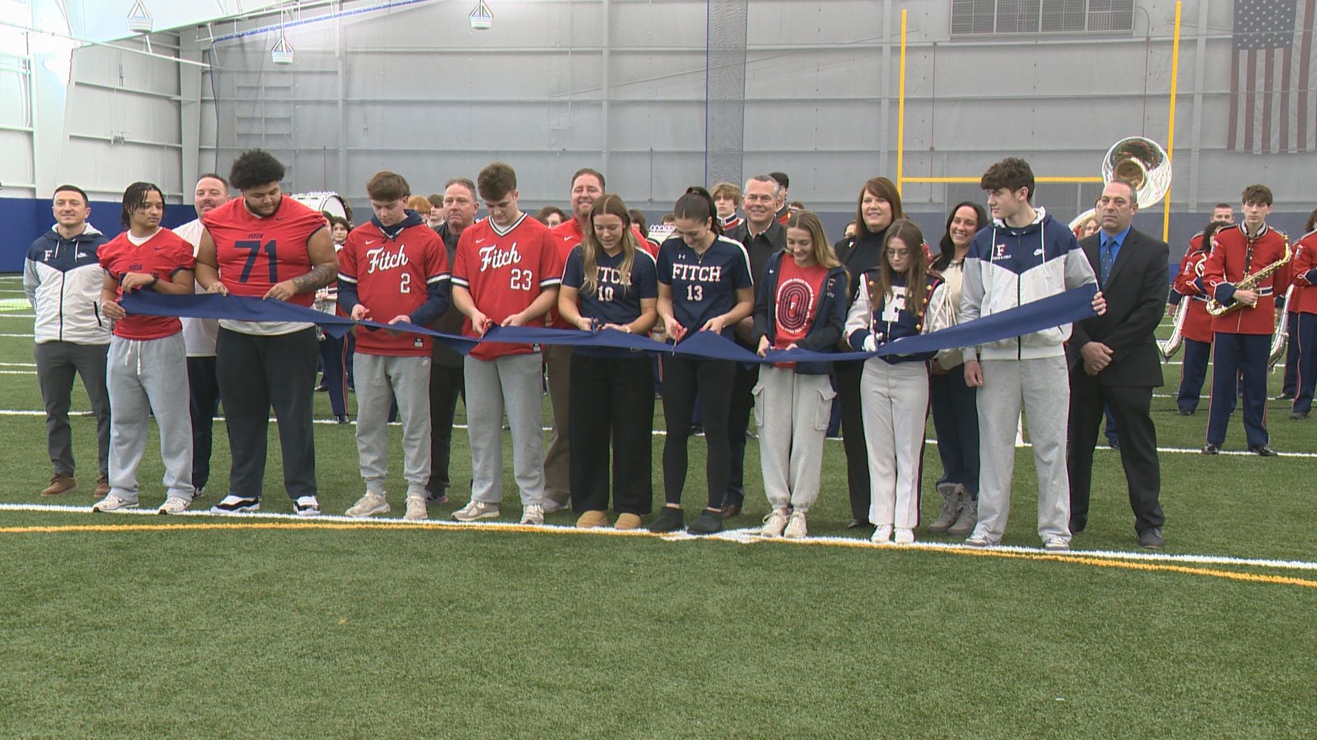 Fitch celebrates Indoor Facility, expanding opportunities for students