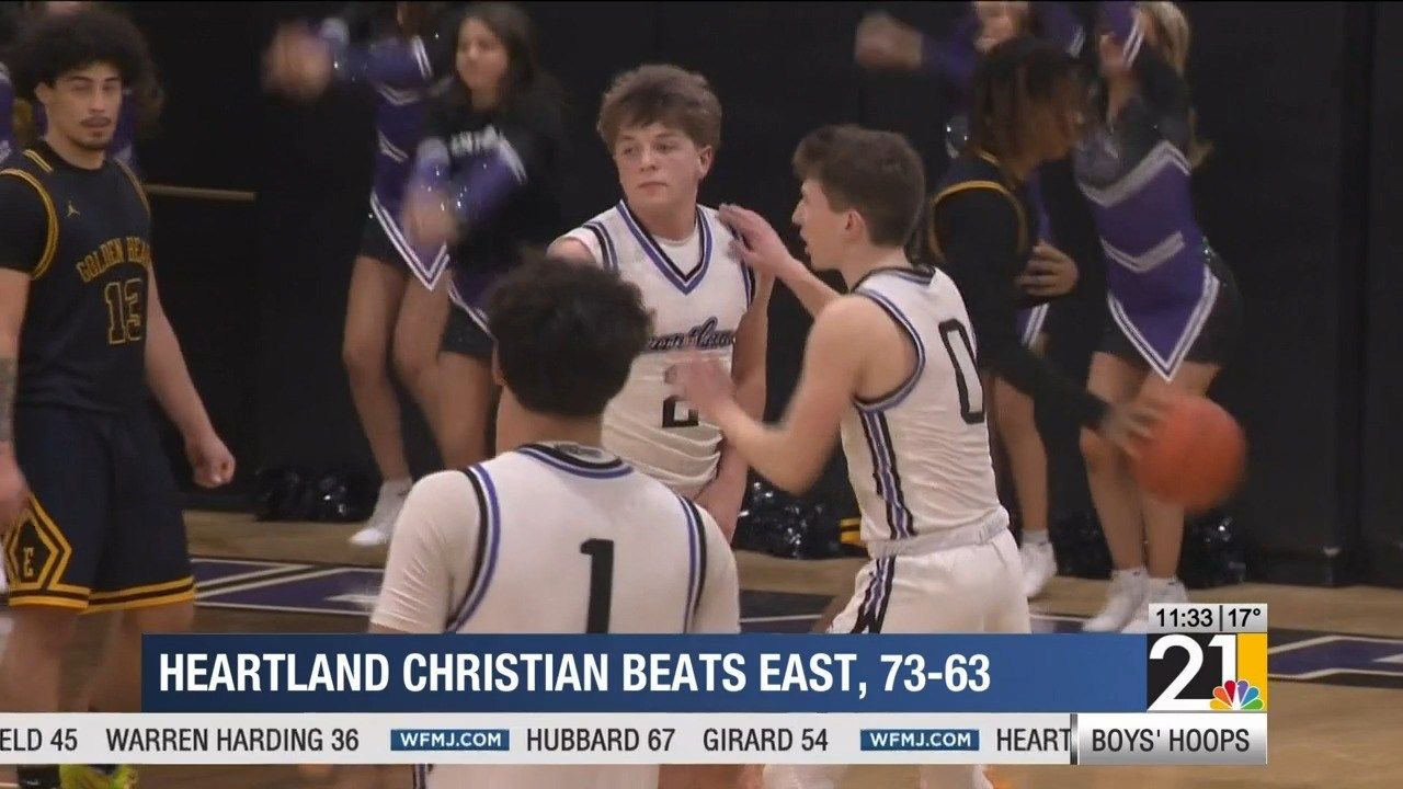 Five Guys Hoop News: Heartland Christian beats East