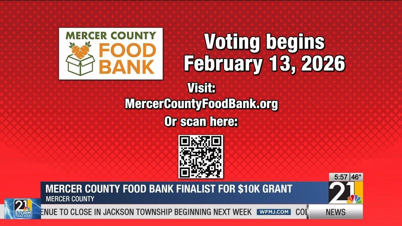 Voting begins today for Mercer County Food Bank grant