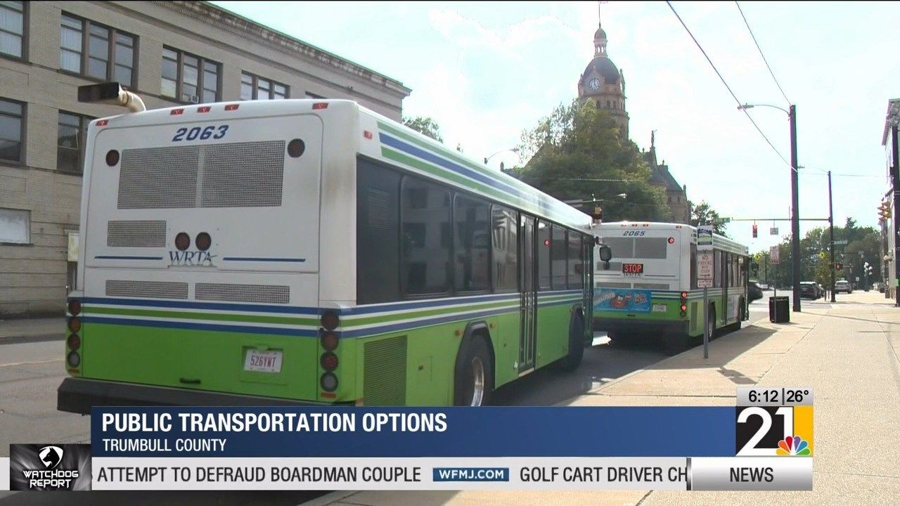 Trumbull County public transportation options