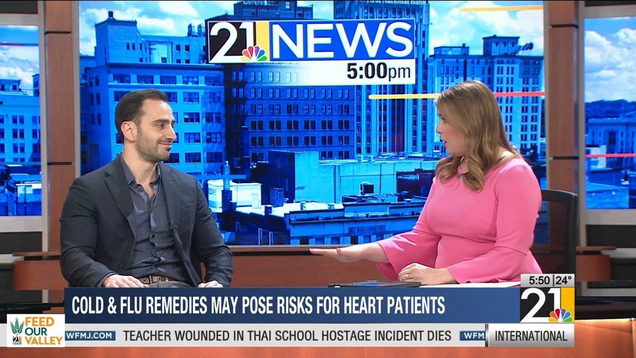 Cold & flu remedies may pose risk for heart patients