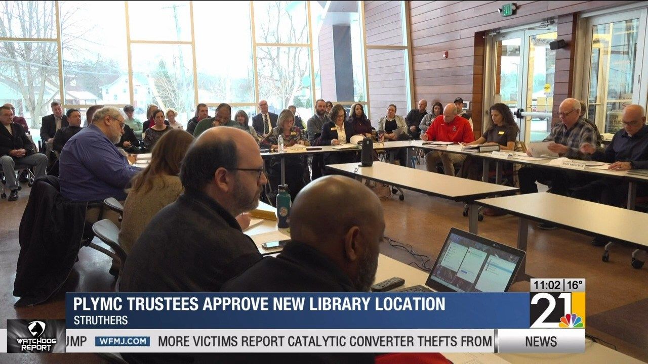 PLYMC trustees approve new library location in Struthers