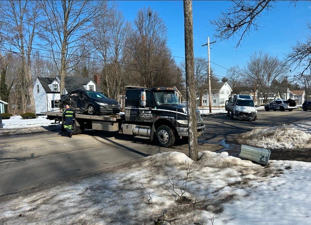 Cars sustain heavy damage, one sent to hospital after Canfield crash