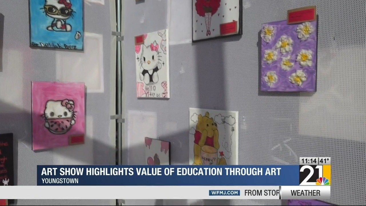 Art show highlights value of education through art