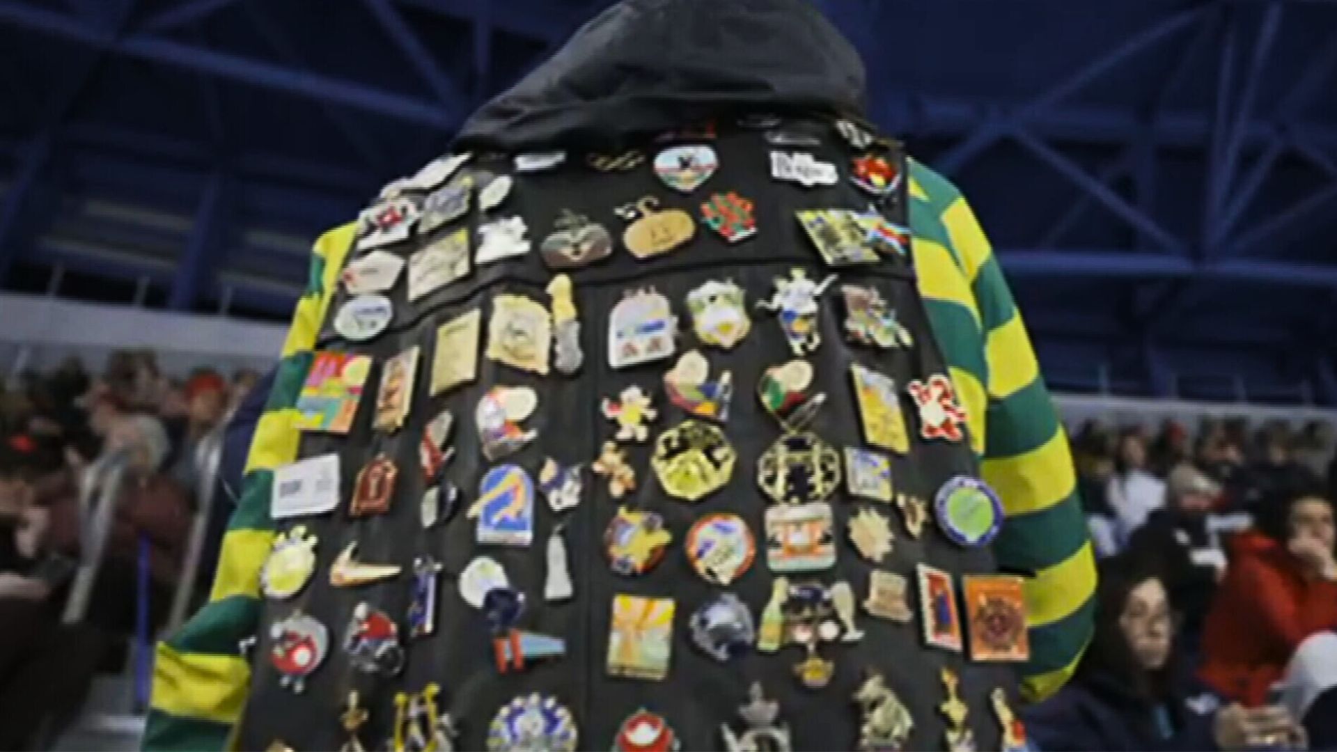 The pin-trading tradition captivating the Olympic Villages