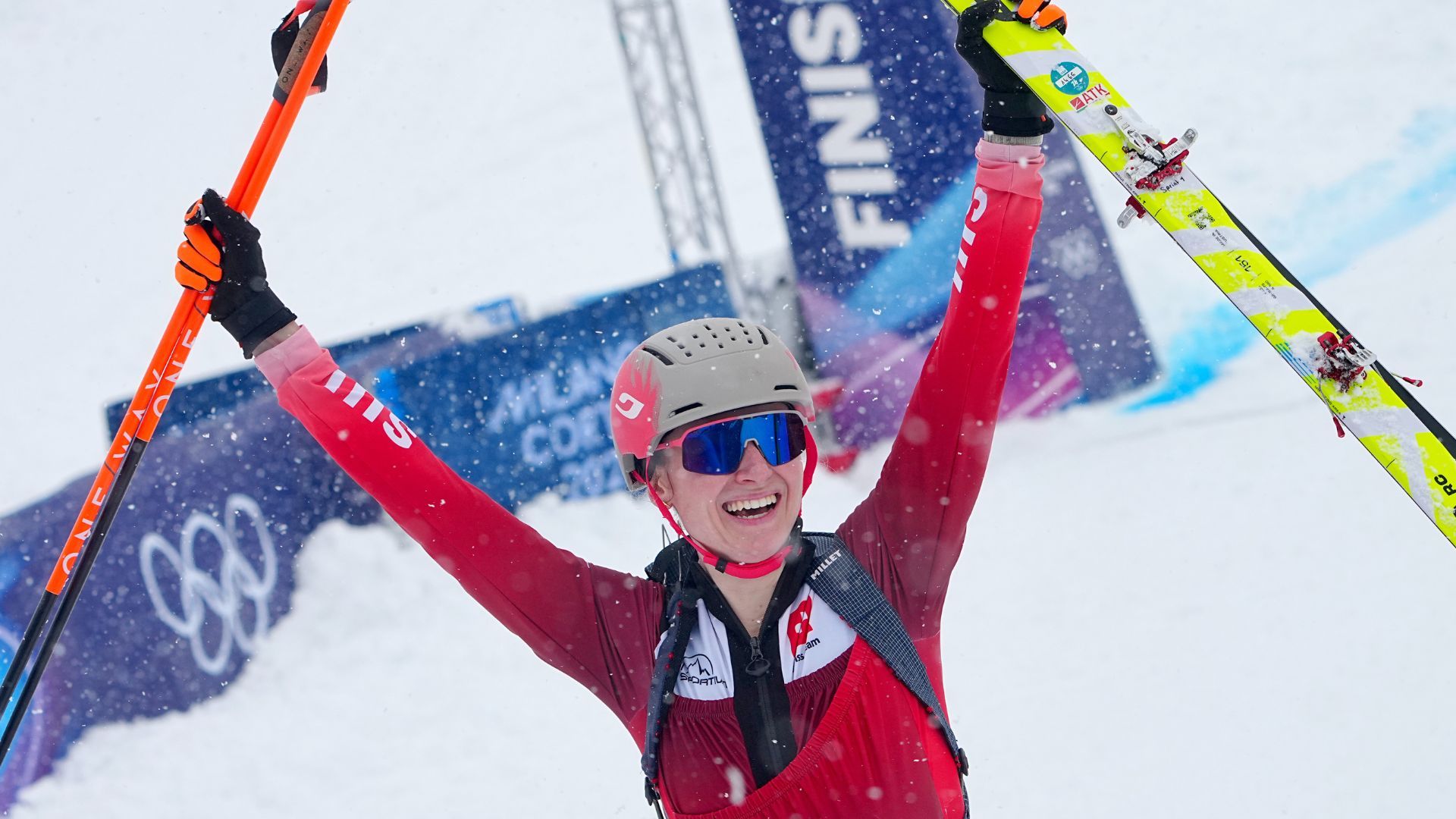 Marianne Fatton claims gold in SkiMo's Olympic debut