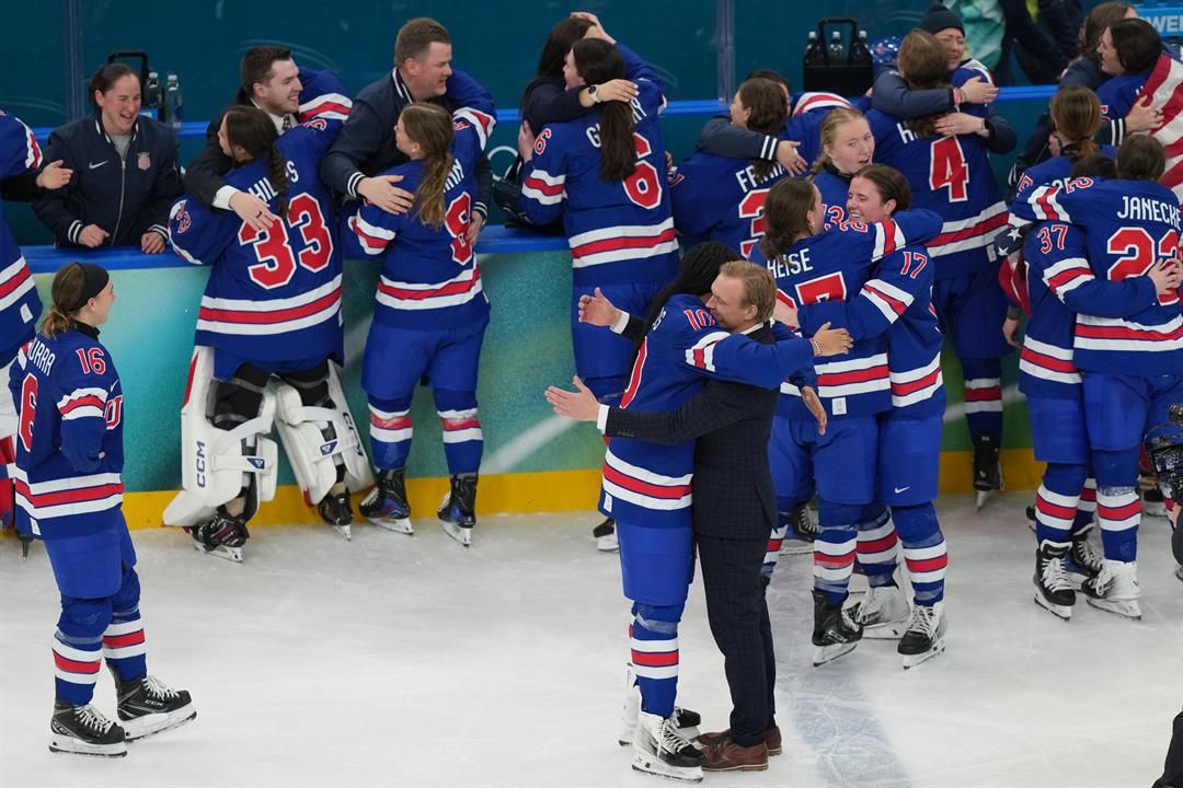 Former Phantom coach wins gold with women's hockey team
