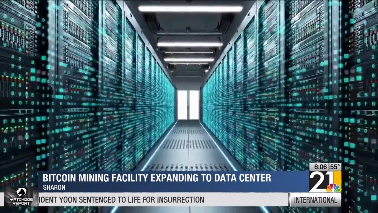 Bitcoin mining facility expanding to data center