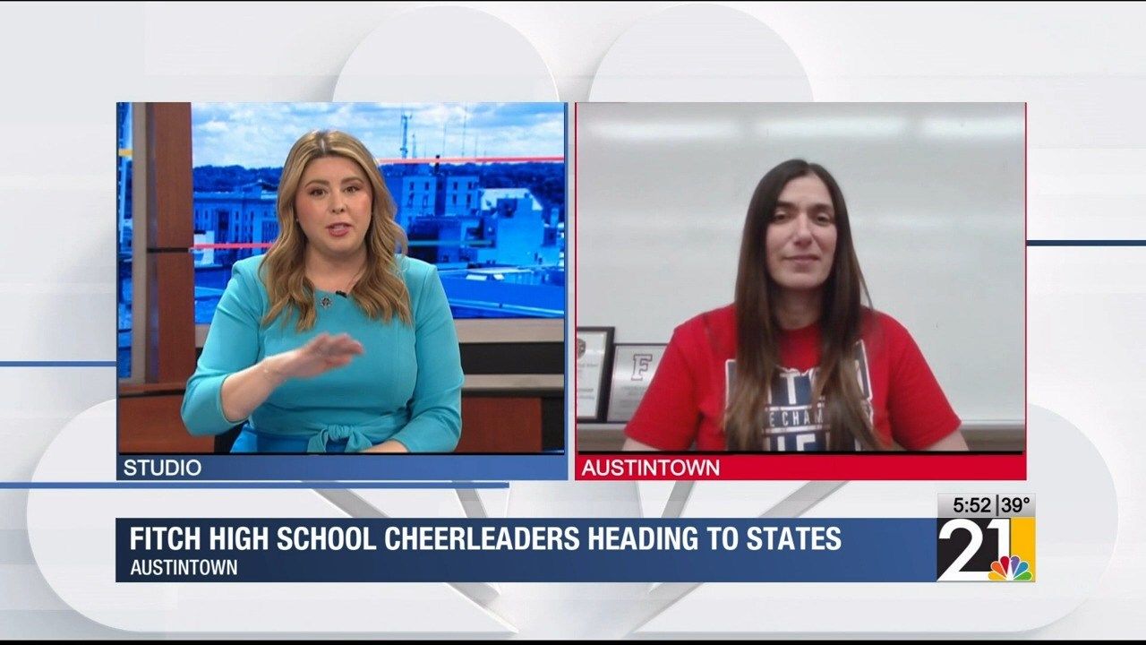 Austintown Fitch High School cheerleaders heading to states