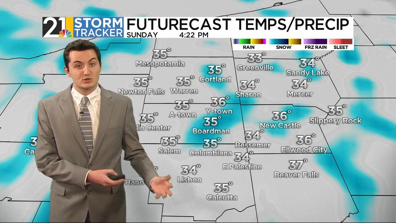 Light snow opens up the week, plus more chances for active weather