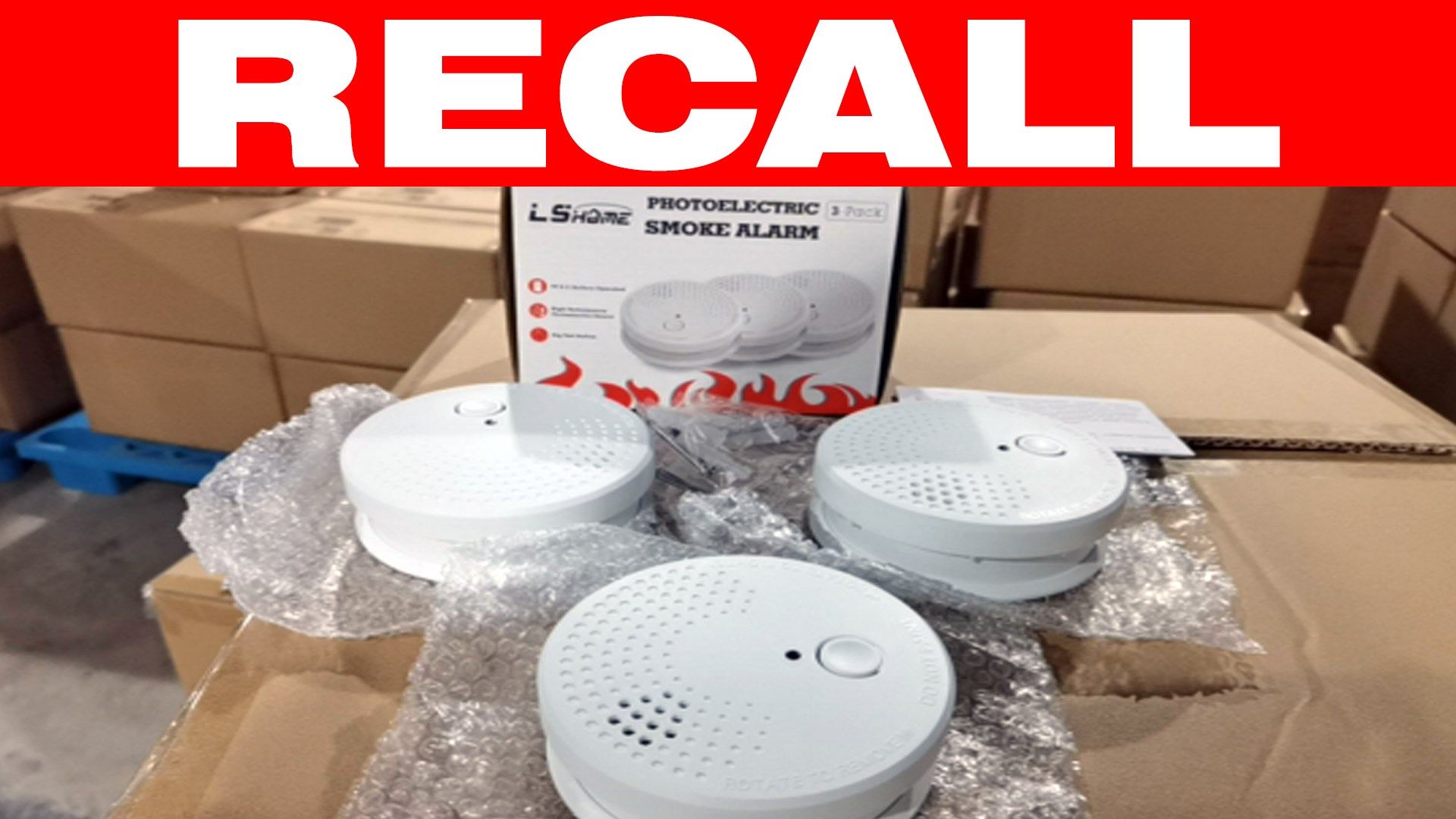 Smoke detectors sold on Amazon recalled due to failure to sound during fire
