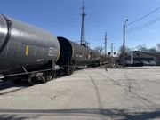 Engine issues stop train at Struthers railroad, road clear