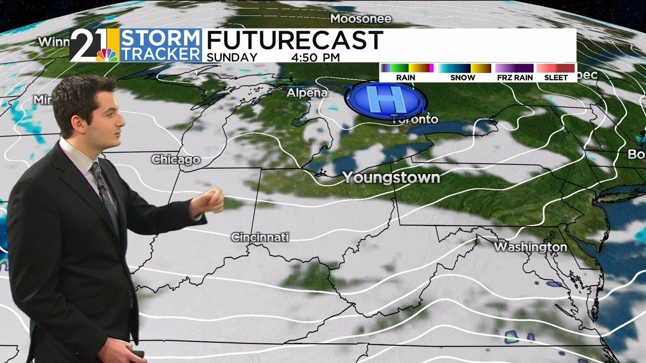 A splendid Friday awaits, next snow chance Saturday night