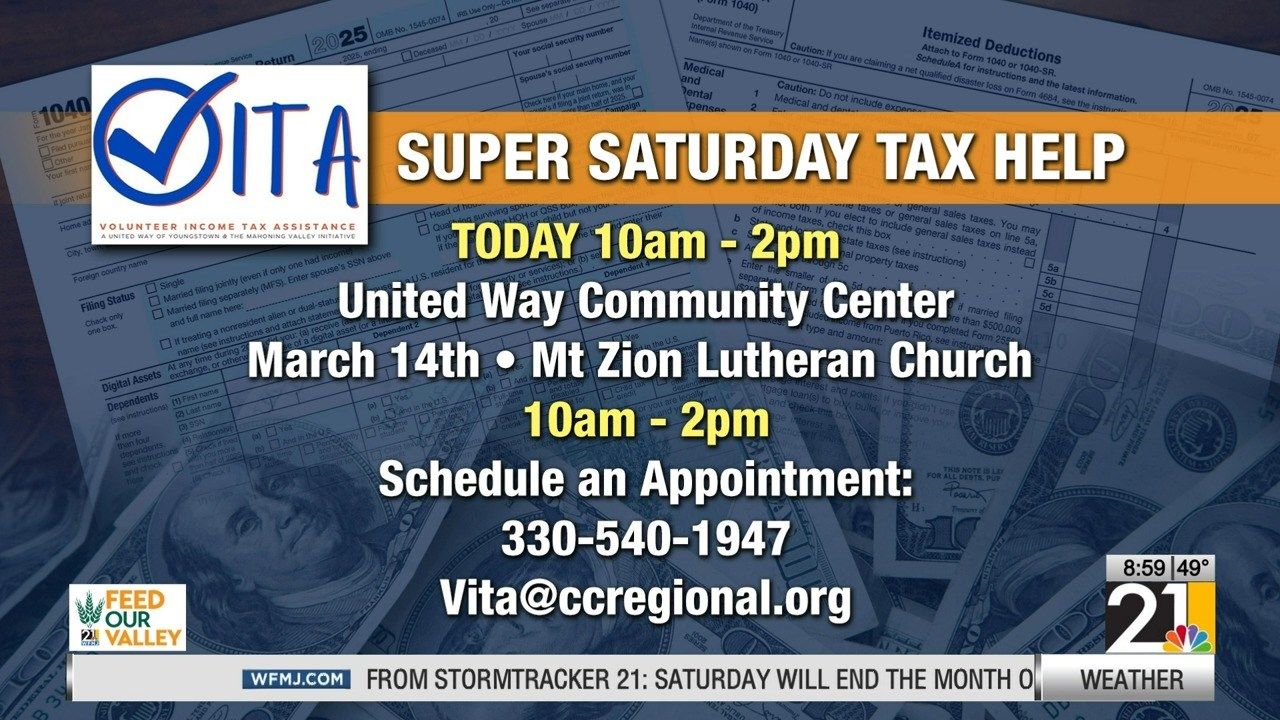 VITA Super Saturday Free Tax Help