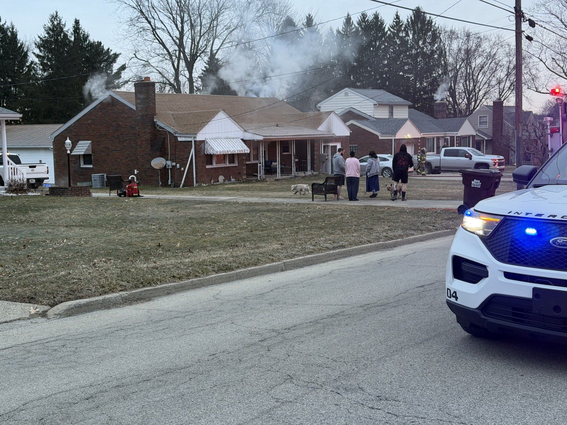 Multiple departments called to fire at Poland home