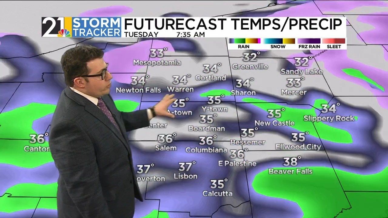 Storm Tracker Forecast: Monday Midday