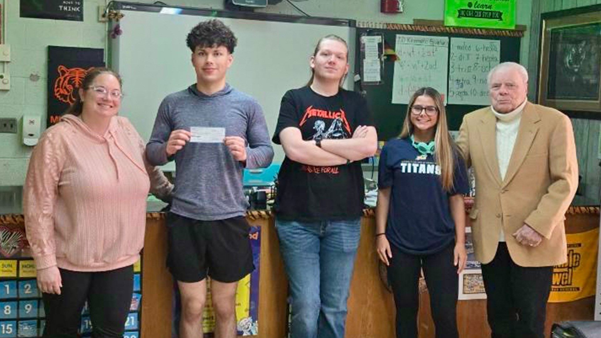 Springfield Local High School receives donation to drone program