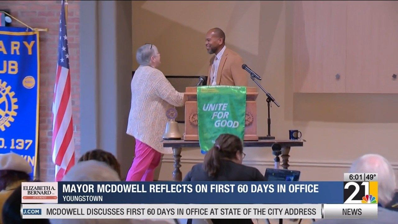 Youngstown Mayor Derrick McDowell reflects on first 60 days in office