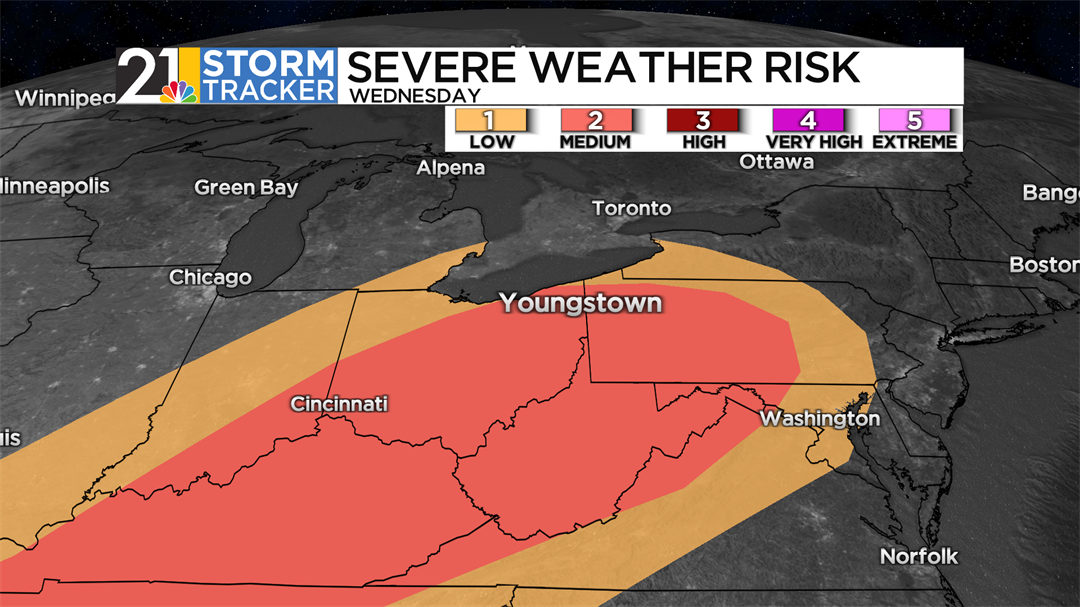 Record-challenging warmth again, but storms can return for midweek