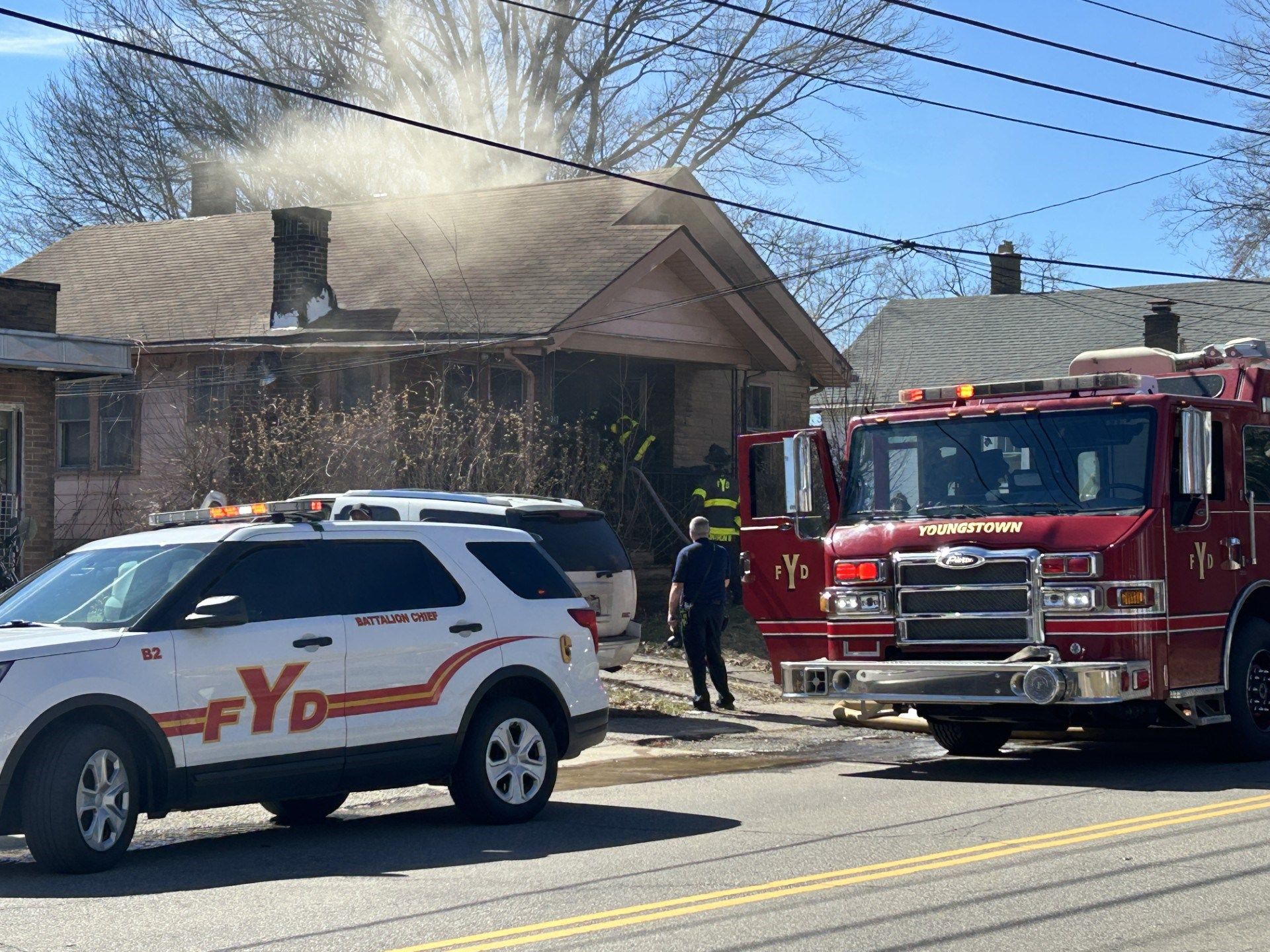 Youngstown Fire Department called to house fire on East Indianola Avenue