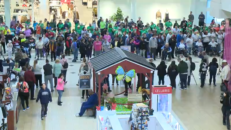 Flash mob organized to honor Developmental Disabilities Awareness Month