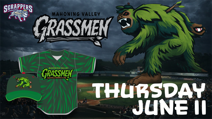 Scrappers to play as Mahoning Valley Grassmen for one night only