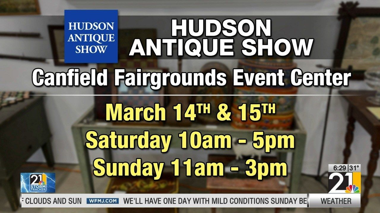 Hudson Antique Show happening this weekend 1