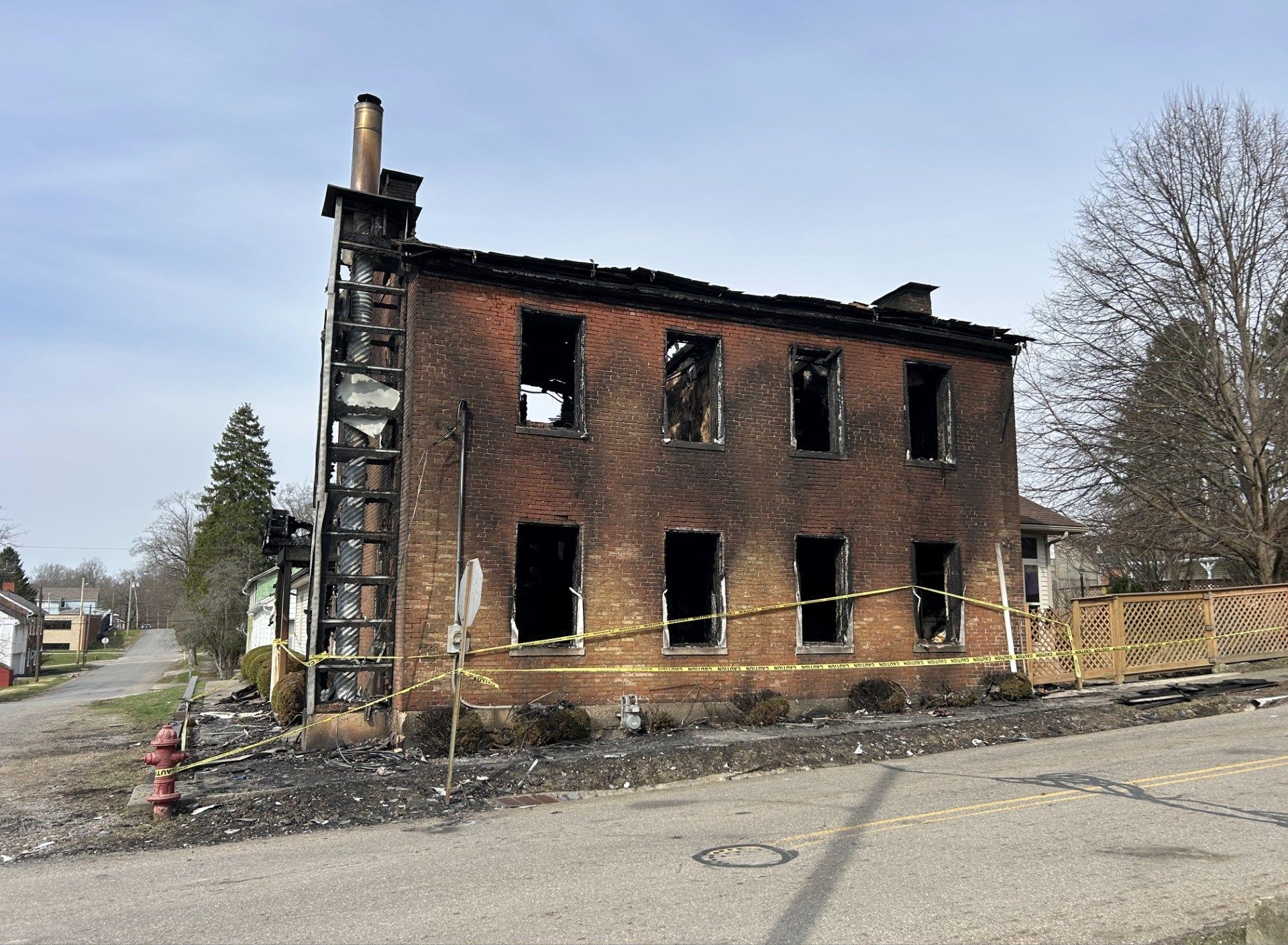 Firefighters called to home in Lisbon, structure deemed 'total loss'