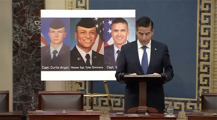 Moreno, Husted honor fallen OH National Guard members on Senate floor