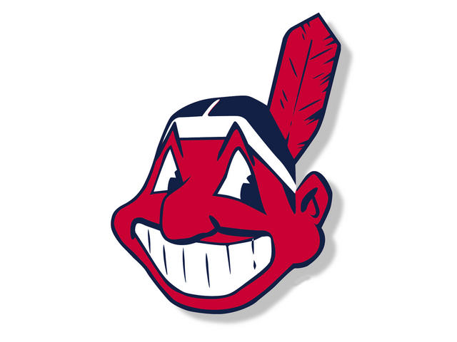 Small group protests Indians' use of Chief Wahoo logo 